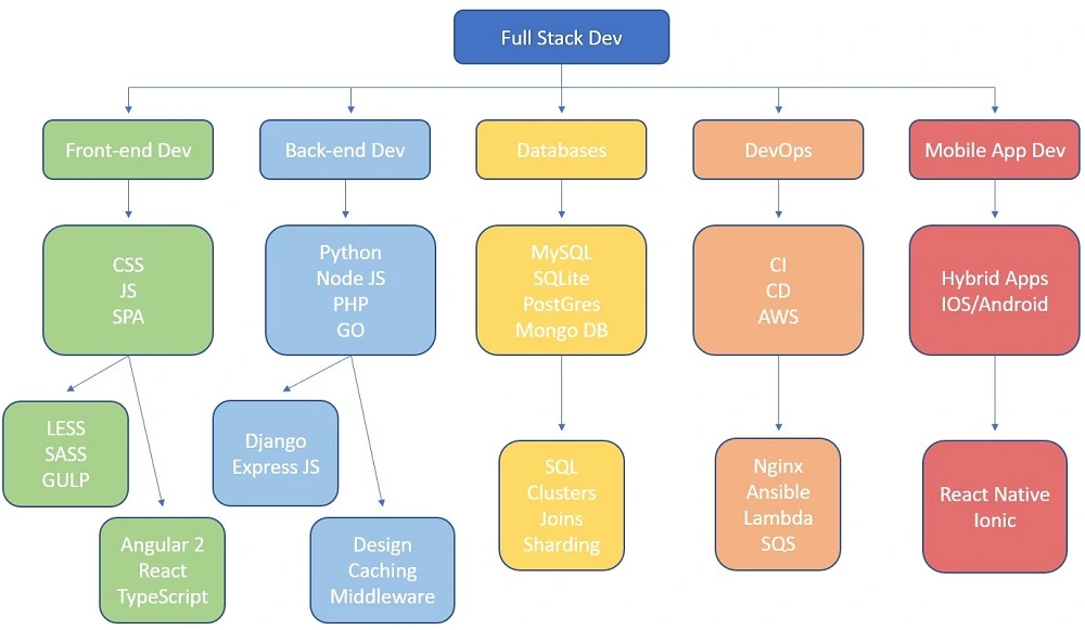 full stack developers roadmap